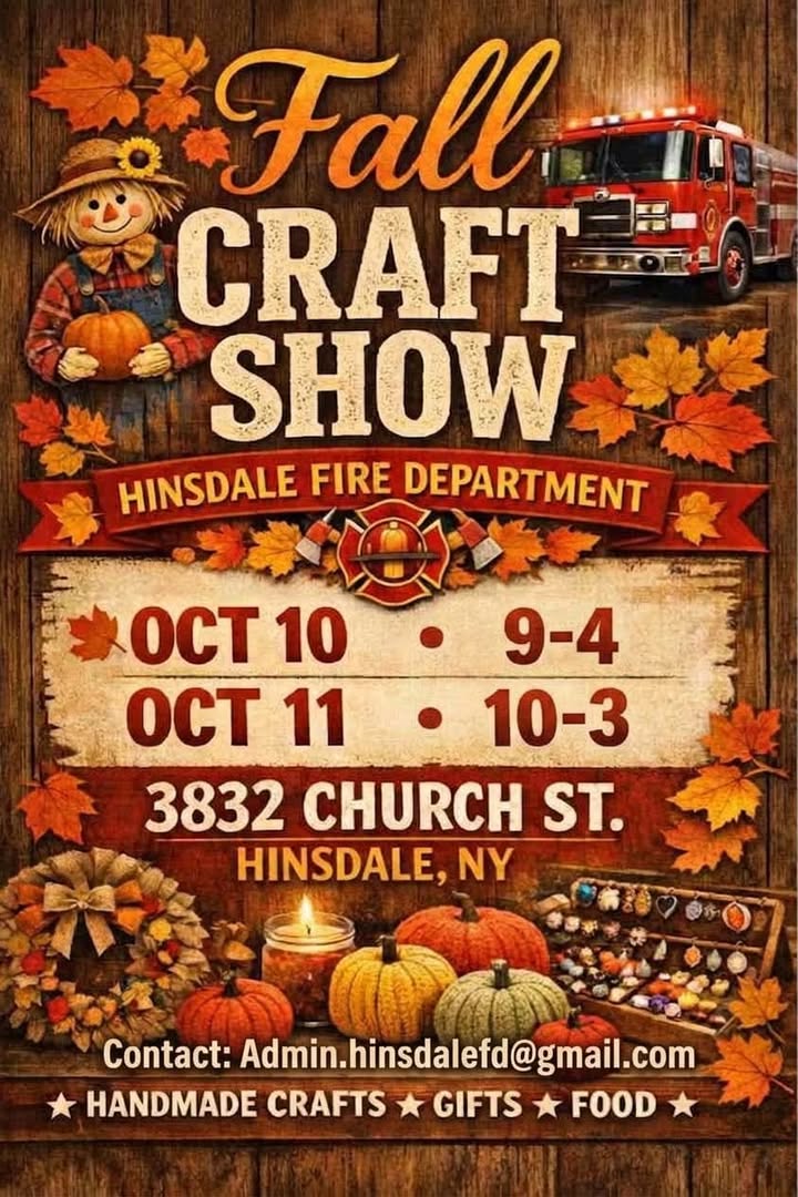 Flyer for Fall Craft Show
